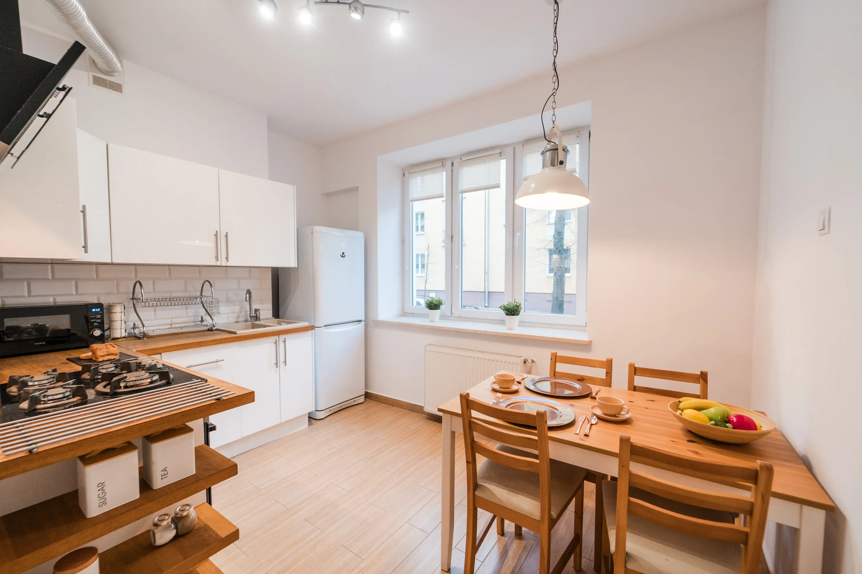 Kuchnia w mieszkaniu na wynajem